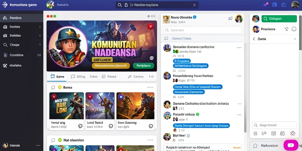 Tampilan antarmuka utama aplikasi CEMARA77.