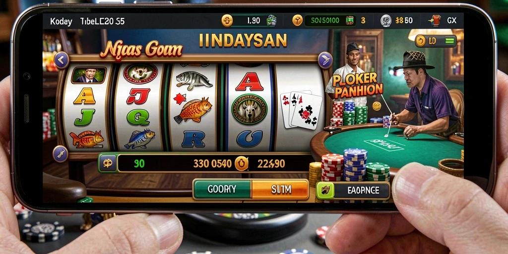 Tampilan antarmuka DJARUM4D yang menarik dan modern.