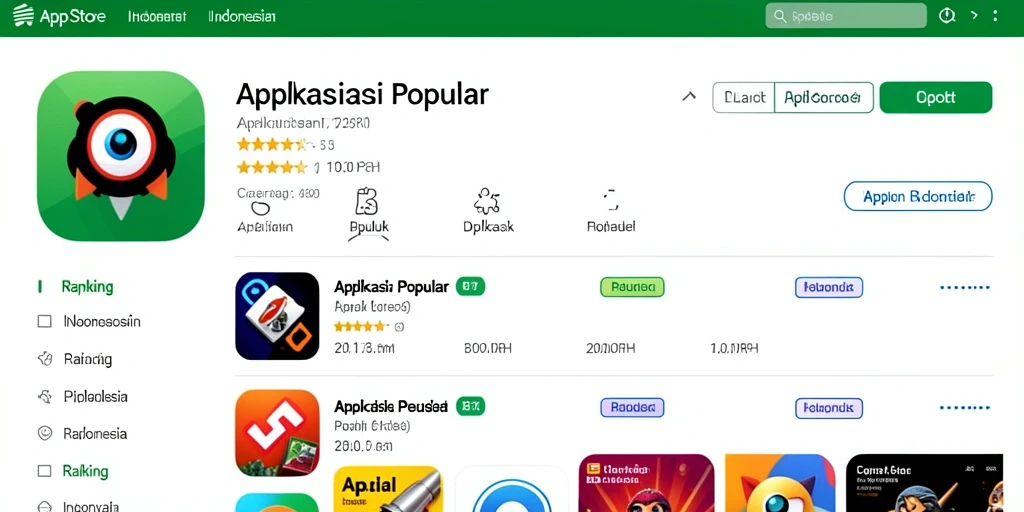 Tampilan antarmuka permainan yang menarik dan user-friendly.