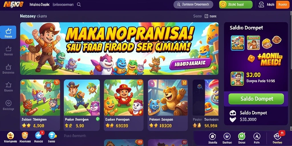 Tampilan antarmuka yang mudah digunakan.