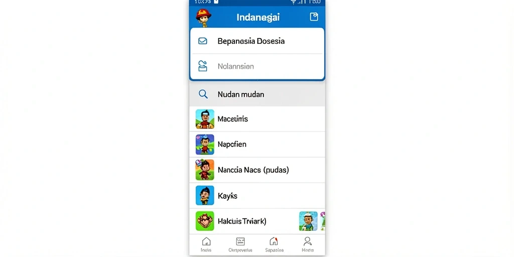 Tampilan antarmuka pengguna yang menarik dan modern.