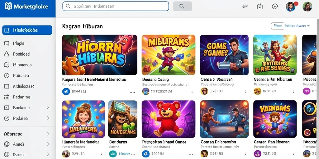Tampilan antarmuka yang intuitif dan mudah dipahami.