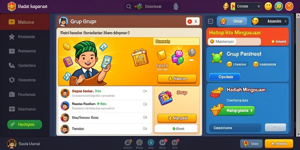 Screenshot menunjukkan karakter utama dalam aksi.