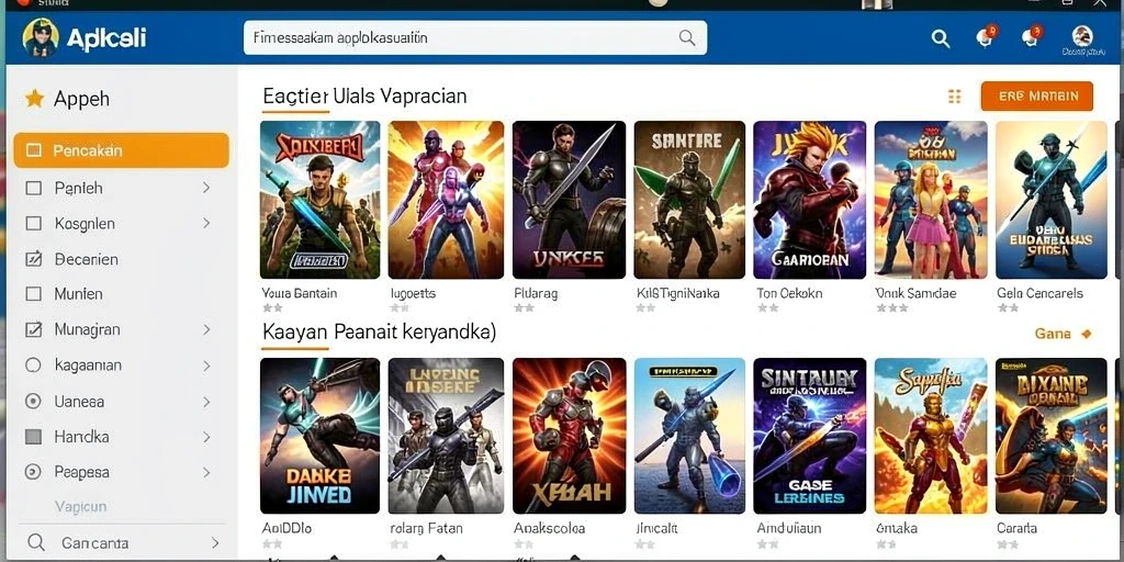 Tampilan antarmuka yang user-friendly.
