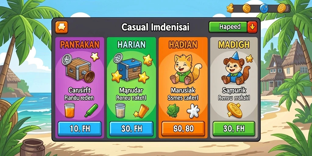 Tampilan antarmuka yang menarik dan user-friendly.