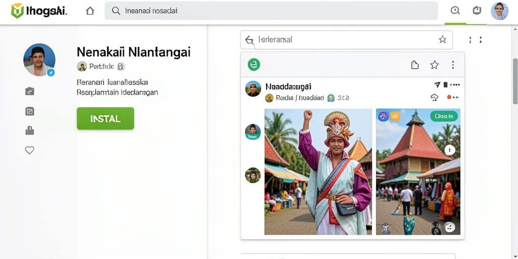 Tangkapan layar menunjukkan antarmuka pengguna yang menarik.